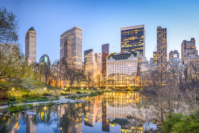 Poster New Yorkse architectuur