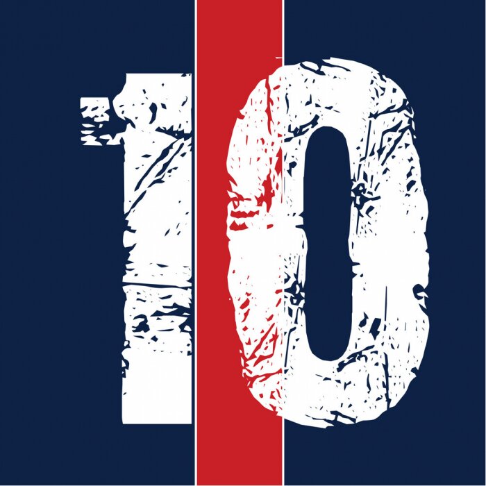 Poster Nummer 10 van PSG