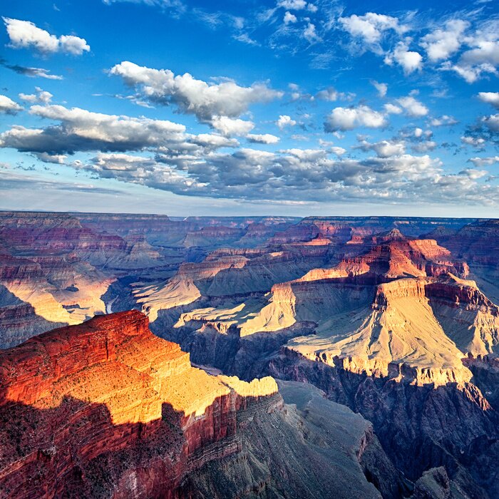 Poster Ochtendlandschap van de Grand Canyon
