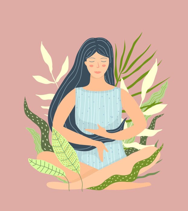 Poster Ontspanning en vrede