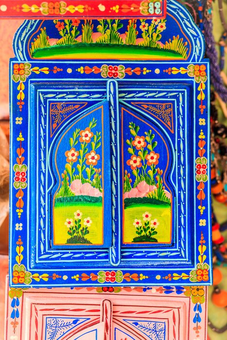 Poster Oosterse traditionele decoraties