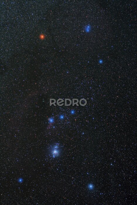 Poster Orion sterren