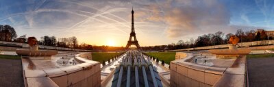 Panorama van Parijs en de Eiffeltoren
