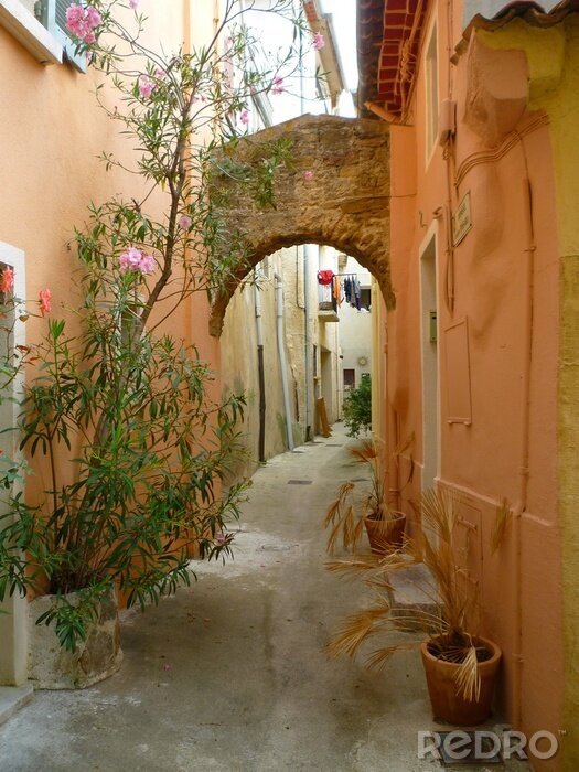 Poster petite rue de Bormes