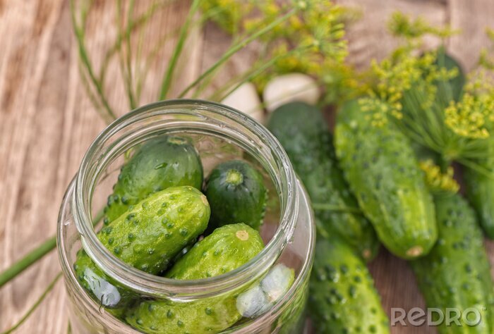 Poster Pickled cucumbers