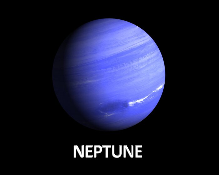 Poster Planeet Neptunus