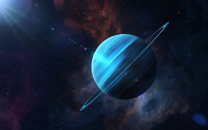 Poster Planet Uranus.