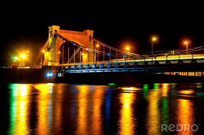 Poster Polen en de Grunwald-brug
