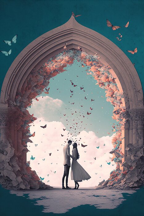 Poster Poorten van liefde