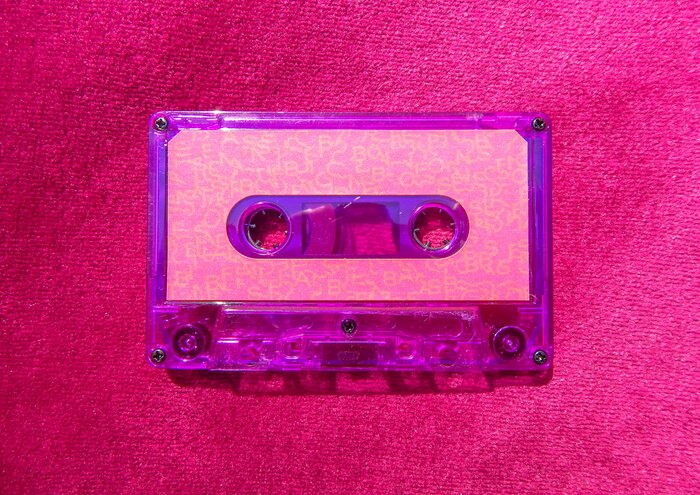 Poster Purpere Cassette Tape