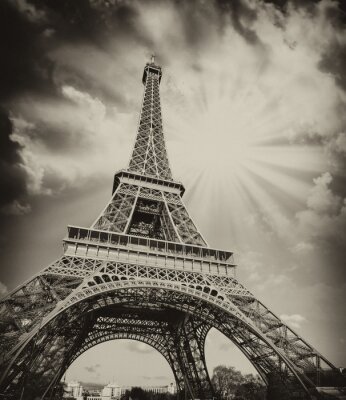 Retro Eiffeltoren
