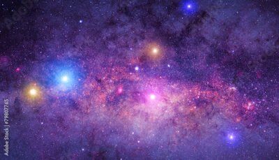 Poster Roze Melkweg