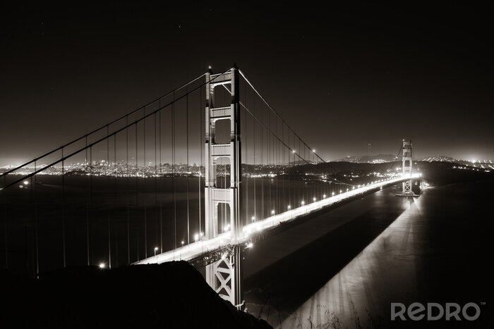 Poster San Fransisco 's nachts