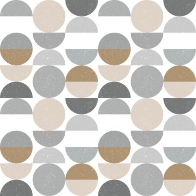 Scandinavisch retro geometrisch ontwerp