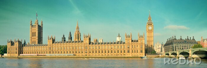 Poster Skyline van Londen