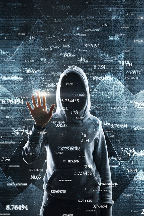 Poster Software and hud concept