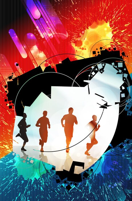 Poster Sport poster achtergrond