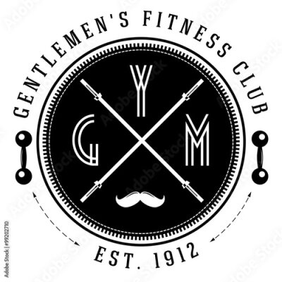 Poster Sportschoolbord in retrostijl