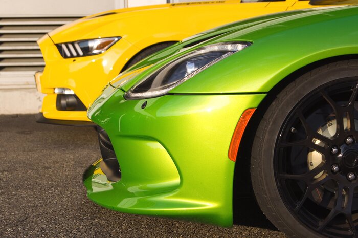 Poster Sportwagen snelheid dynamiek