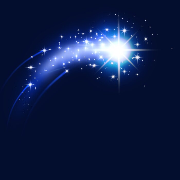 Poster Sterren vormen één grotere ster