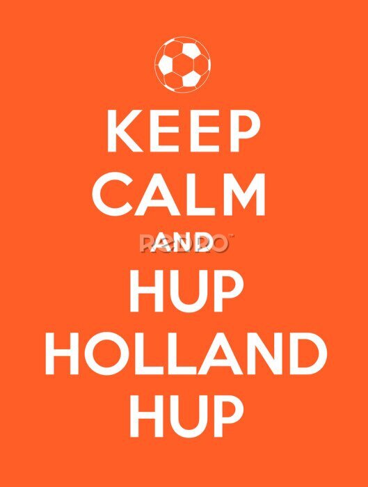 Poster Steun Nederland