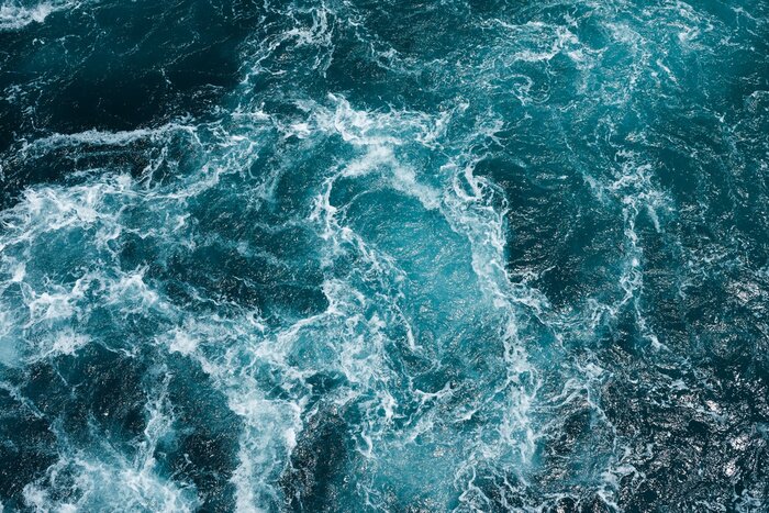 Poster Stormachtige zee