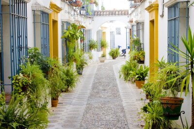 straat van Cordoba, Andalusië, Spanje