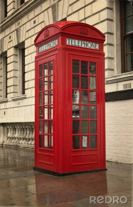 Poster Telefooncel in Londen