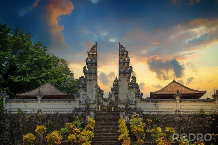 Poster Temple in Bali Indonesia
