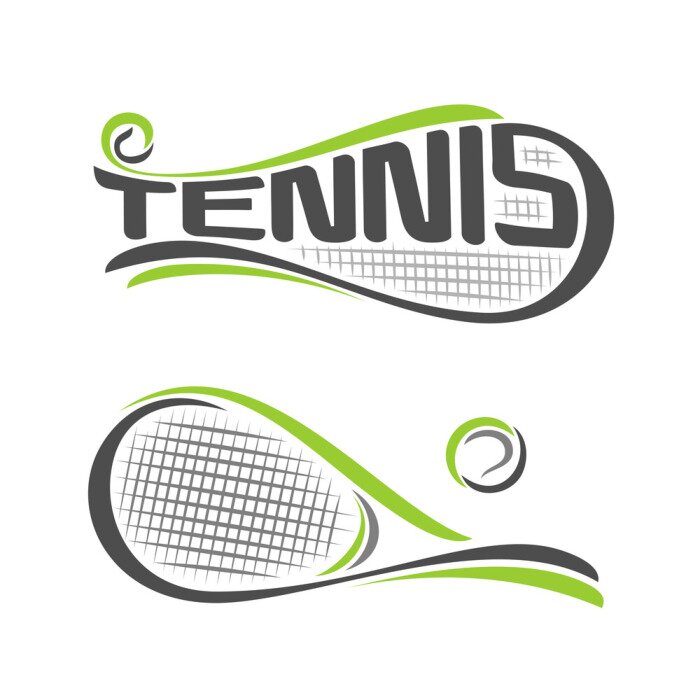 Poster Tennis en racket