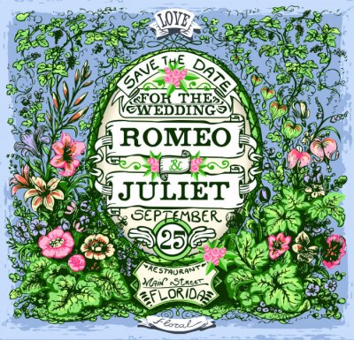 Poster Theaterstuk Romeo en Julia