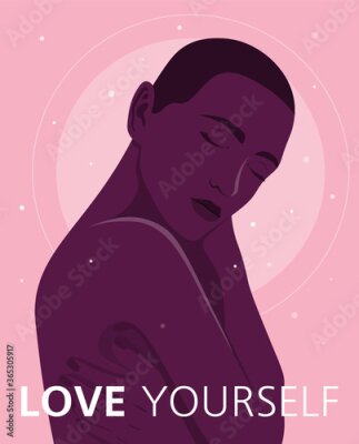 Poster Tijd om jezelf te accepteren