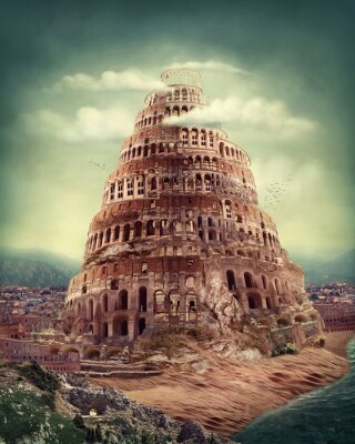 Poster Toren van Babel