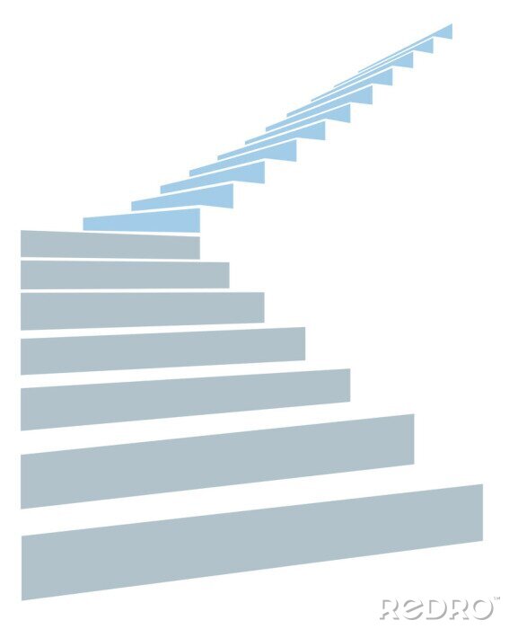 Poster trap in de hemel