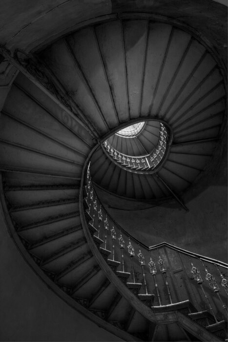 Poster Trappen inpakken