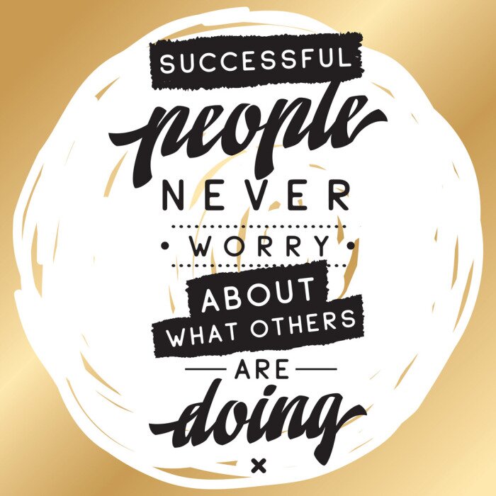 Poster Typografie voor t-shirt- of sweatshirtafdrukken en borduurwerk. Afdrukken voor tee. Inspirerend citaat, motivatie.