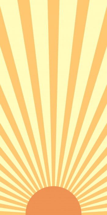 Poster Vector vertical comic book background with sunburst pattern in retro pop art style.