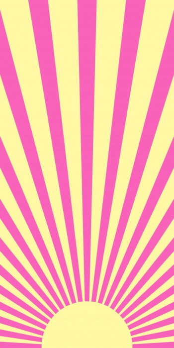 Poster Vector vertical comic book background with sunburst pattern in retro pop art style.