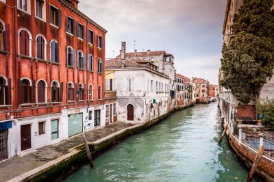 Venetië en turquoise water