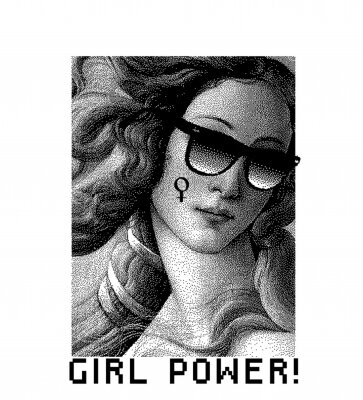 Poster Venus girl power