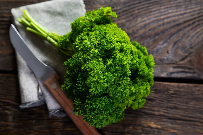 Poster Verse peterselie