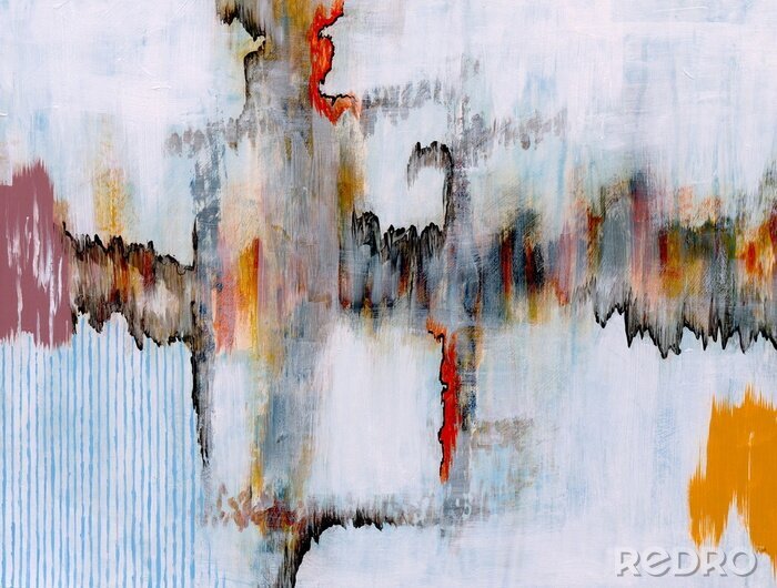 Poster Vervaagde verf