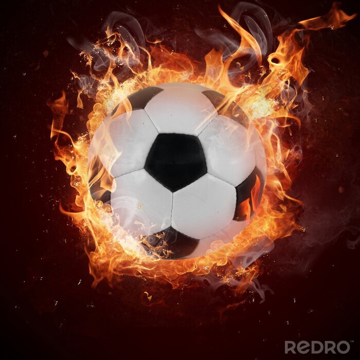 Poster vuur bal