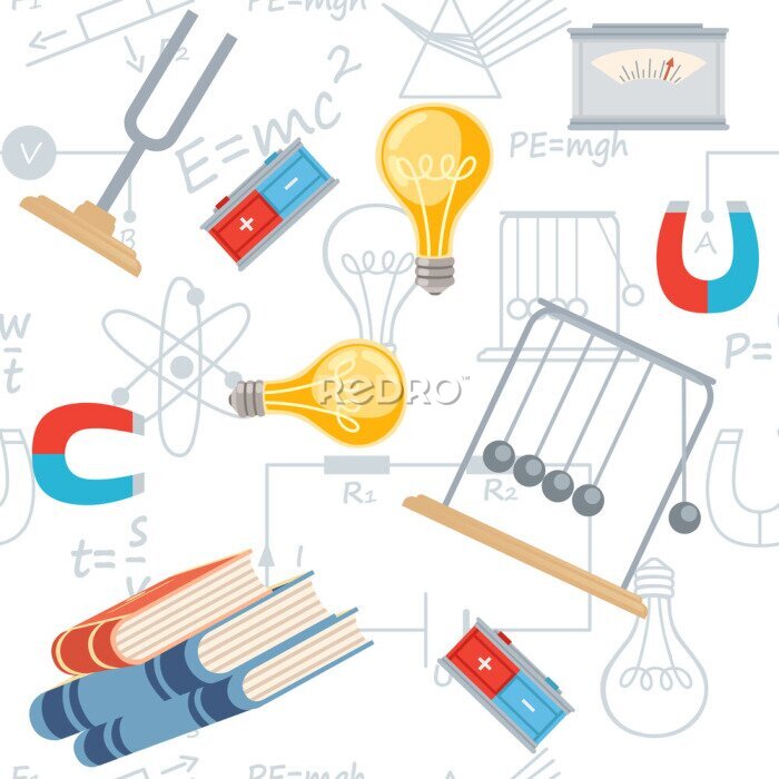 Poster Wetenschap van de natuurkunde - school accessoires