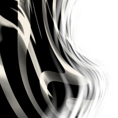 Sticker Zebra huid textuur