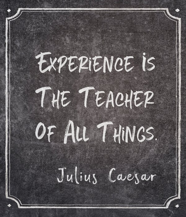 Poster Zwart-wit citaten in het Pools