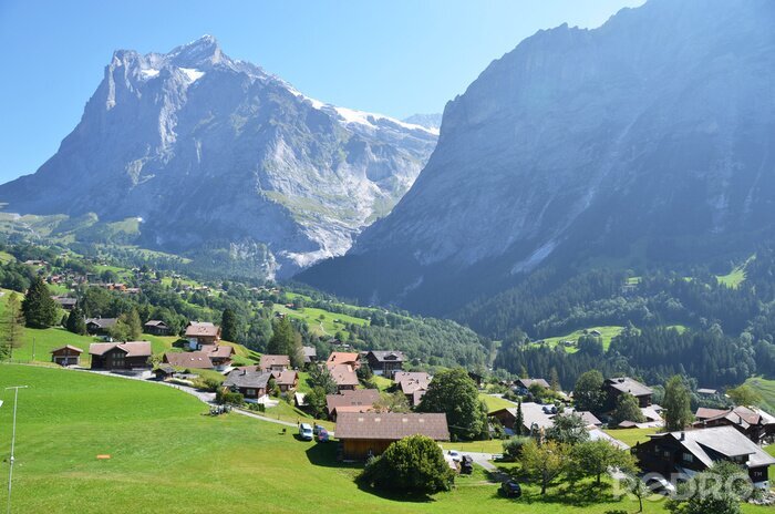 Poster Zwitserse bergen