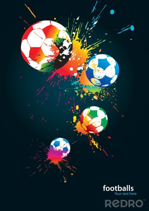 Sticker 3D regenboogballen