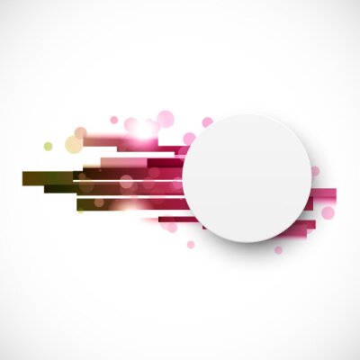 Sticker Abstracte achtergrond