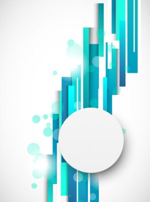 Sticker Abstracte achtergrond